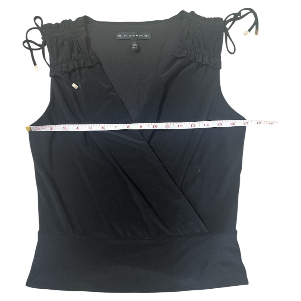 White House Black Market Black V-Neck Wrap
Top - Size Small - Picture 6 of 9
